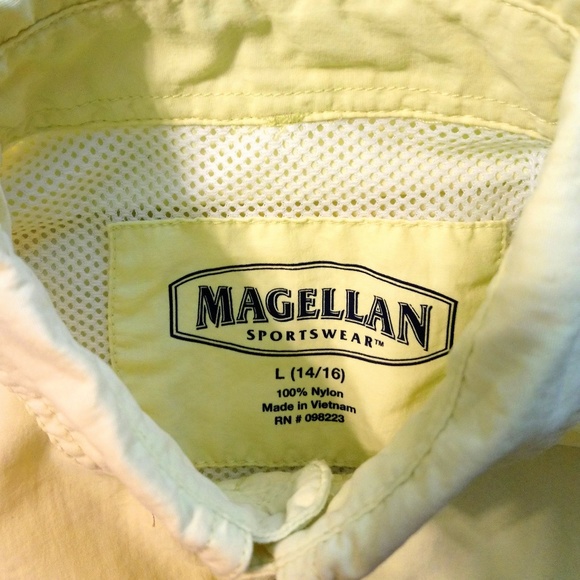 ★Magellan Sportswear Fishing Shirt Boys Large - Picture 5 of 8